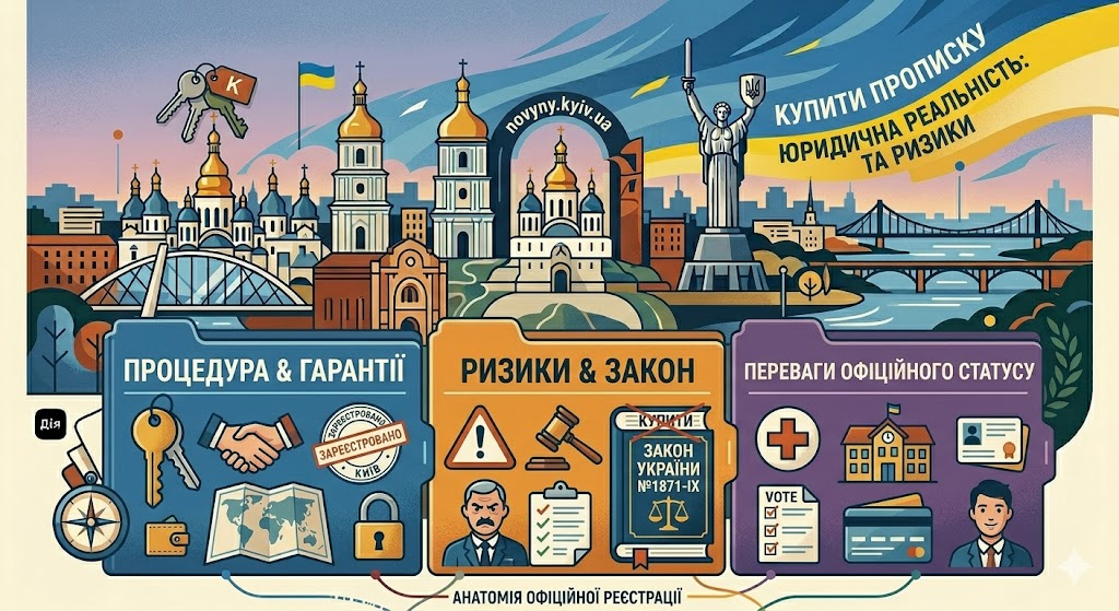 Купити прописку в Києві: Юридична реальність та ризики