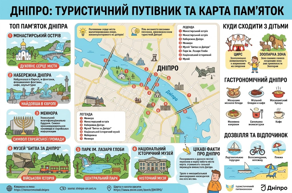 Что посмотреть в Днепре
