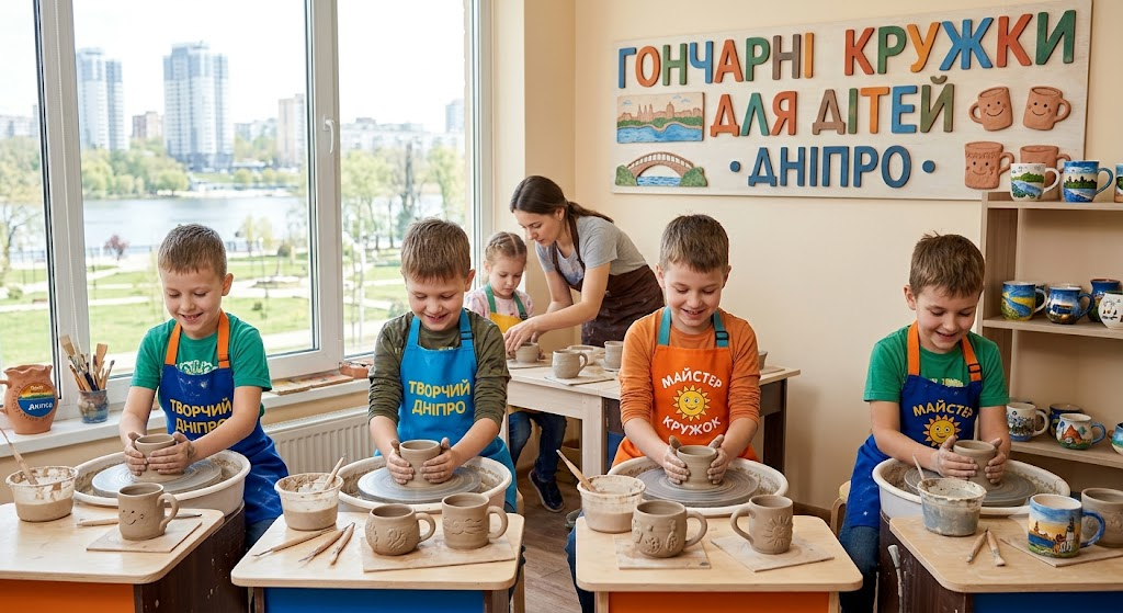 Гуртки для дітей у Дніпрі: як обрати розвиваючий центр (червень 2026)