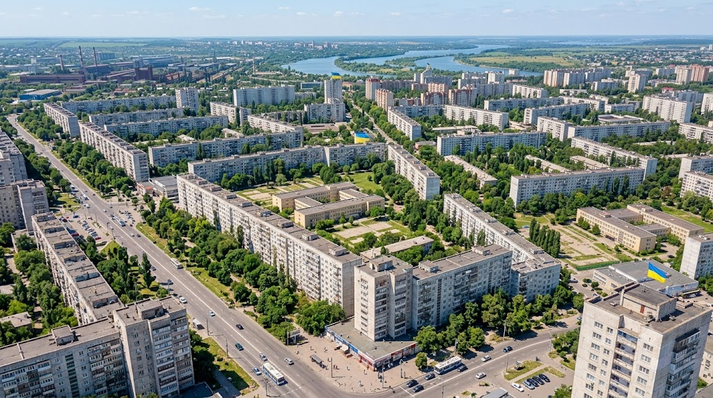 Тополь: крупный жилой массив Днепра Тополь: крупный жилой массив Днепра