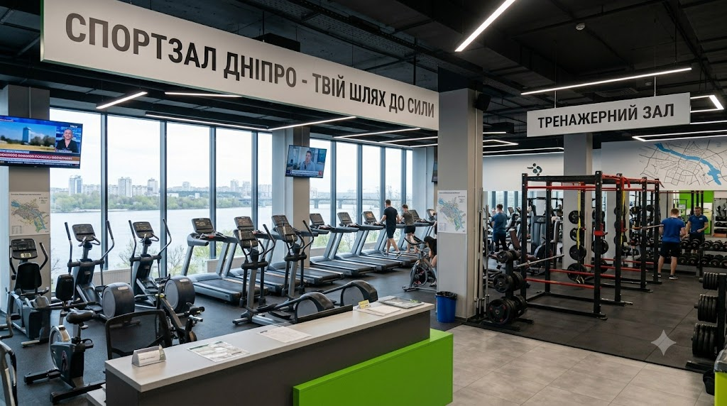 Спортивные залы Днепра: как выбрать фитнес-клуб для эффективных тренировок в 2026 году Спортивные залы Днепра: как выбрать фитнес-клуб для эффективных тренировок в 2026 году