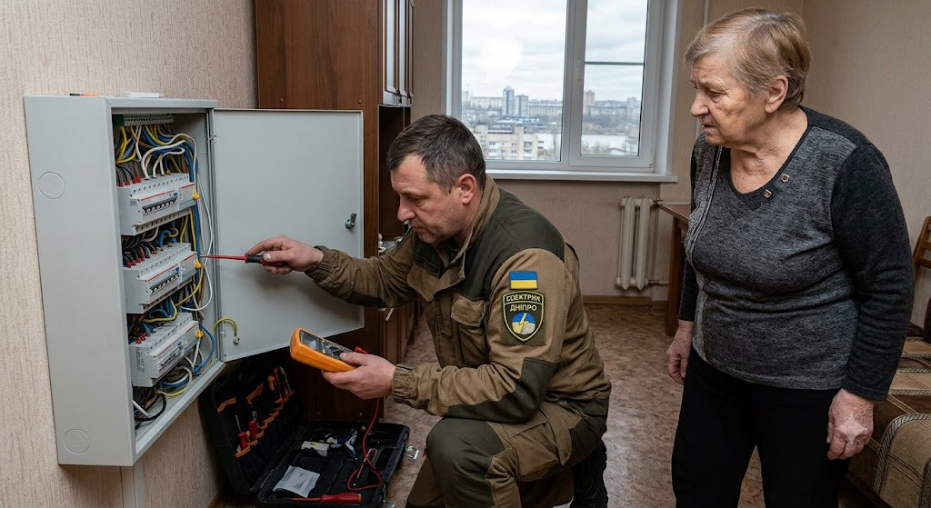 Электрик в Днепре Электрик в Днепре