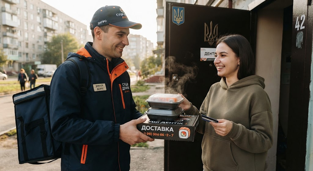 Доставка суші та ролів у Дніпрі: огляд популярних закладів, меню та орієнтовні ціни